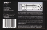 Compact Cassette: Sunkyong Magnetic Limited (SKM) Scotch - CX 90