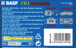 Compact Cassette: BASF  - FM I 60