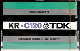 Compact Cassette: TDK  - KR Krom 120