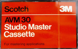 Compact Cassette: 3M Scotch - AVM Studio Master 30