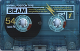 Compact Cassette: TDK  - Beam 1 54