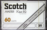 Compact Cassette: 3M Scotch - Master 60