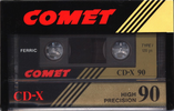 Compact Cassette:  Comet - CD-X 90