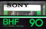 Compact Cassette: Sony  - BHF 90