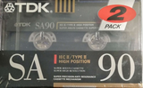 Compact Cassette: TDK  - SA 90