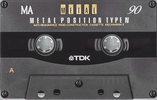 Compact Cassette: TDK  - MA 90