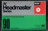 Compact Cassette: BASF  - Headmaster Series 90