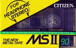 Compact Cassette:  Citizen - MS II 90