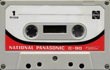 Compact Cassette: Matsushita National - Panasonic RT 90