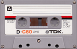 Compact Cassette: TDK  - D 60