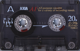 Compact Cassette: FUJI AXIA - A1 20