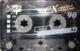 Compact Cassette: ORWO / Dessauer dmb - Lazer CX 90