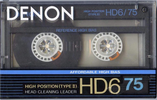 Compact Cassette: Nippon Columbia / Denon Denon - HD6 75