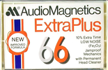 Compact Cassette:  Audio Magnetics - Extra Plus 66