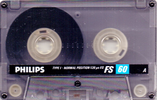 Compact Cassette: Philips  - FS 60