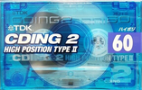 Compact Cassette: TDK  - CDing 2 60