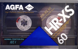 Compact Cassette: AGFA  - HR-XS 60