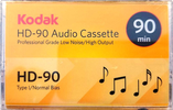 Compact Cassette:  Kodak - HD 90