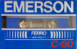 Compact Cassette: Unknown Emerson -  60