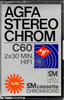 Compact Cassette: AGFA  - Stereochrom 60