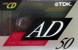 Compact Cassette: TDK  - AD 50