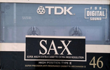 Compact Cassette: TDK  - SA-X 46