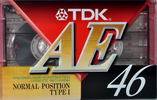 Compact Cassette: TDK  - AE 46