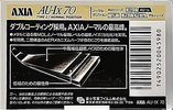 Compact Cassette: FUJI AXIA - AU-Ix 70