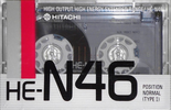 Compact Cassette: Maxell / Hitachi Hitachi - HE-N 46