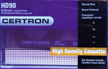 Compact Cassette:  Certron - HD 90