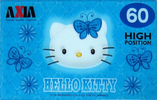 Compact Cassette: FUJI AXIA - Hello Kitty 60