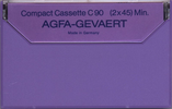 Compact Cassette: AGFA  -  90