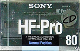 Compact Cassette: Sony  - HF-Pro 80