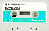 Compact Cassette: Maxell / Hitachi Hitachi - Platinum 60