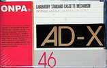 Compact Cassette:  ONPA - AD-X 46