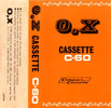 Compact Cassette:  O.X -  60