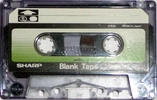 Compact Cassette Sharp "T-510837" Demonstration Tape 1980 Japan