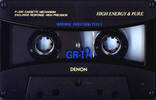 Compact Cassette: Nippon Columbia / Denon Denon - GR-I U 74