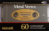 Compact Cassette: Maxell / Hitachi Maxell - Metal Vertex 60