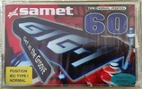 Compact Cassette Samet 60 "GIG-1" Type I Normal Near East