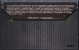 Compact Cassette:  Nakamichi - SX 60