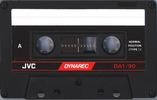 Compact Cassette:  JVC - DA1 90