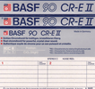 Compact Cassette: BASF  - Chromdioxid Extra II 90