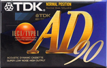 Compact Cassette: TDK  - AD 90