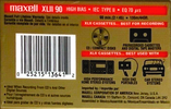 Compact Cassette: Maxell / Hitachi Maxell - XLII 90