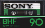 Compact Cassette: Sony  - BHF 90