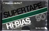 Compact Cassette: Radio Shack SUPERTAPE - HI-BIAS 90