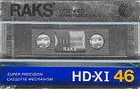 Compact Cassette: RAKS  - HD-XI 46