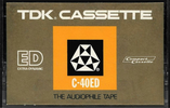 Compact Cassette: TDK  - ED 40