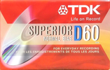 Compact Cassette: TDK  - Superior D 60